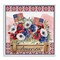 Stupell Industries Patriotic Poppies Bouquet Framed Giclee, design by Nicole DeCamp